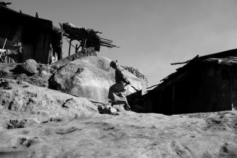 Nkhong Pa IDPs camp at the Kachin-China border, which is located between Maijayang and Laiza. The both cities are controlled by Kachin Independent Organization (or KIO) (Photo © Lee Yu Kyung) 