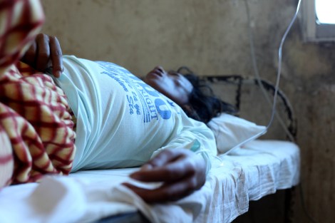 Nja Kaw (name changed) is victim of human trafficking. She is HIV+ and abandoned in China before being handed over to Kachin Independence Organization. (Photo © Lee Yu Kyung)