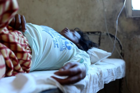 Nja Kaw (name changed) is victim of human trafficking. She is HIV+ and abandoned in China before being handed over to Kachin Independence Organization. (Photo © Lee Yu Kyung)