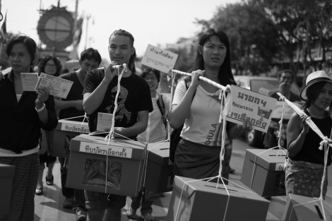 Ballot Box on the Street (© Lee Yu Kyung 2015)