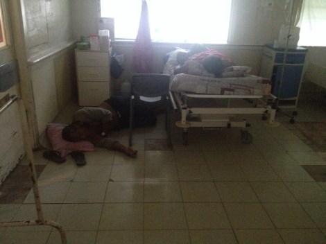 나우루 난민감호소 병원 (Photo Courtesy : Nauru Asylum Seeker)