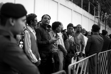 Rohingya Protest Bangkok. Stop the Military operation. End the Ethnic Cleansing © Lee Yu Kyung 2016